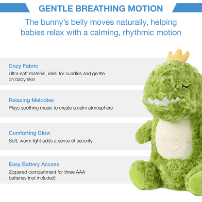 MHT™ DreamBreath Buddy – Soothing Plush with Breathing & Calming Lights