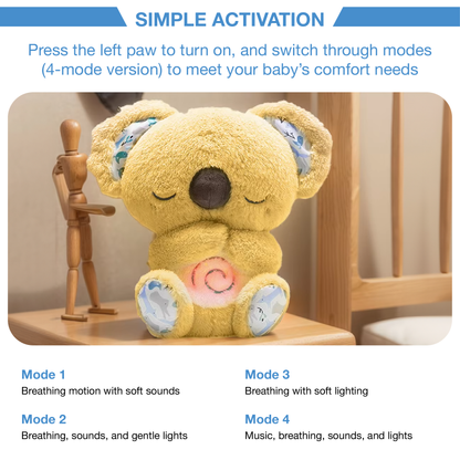 MHT™ DreamBreath Buddy – Soothing Plush with Breathing & Calming Lights