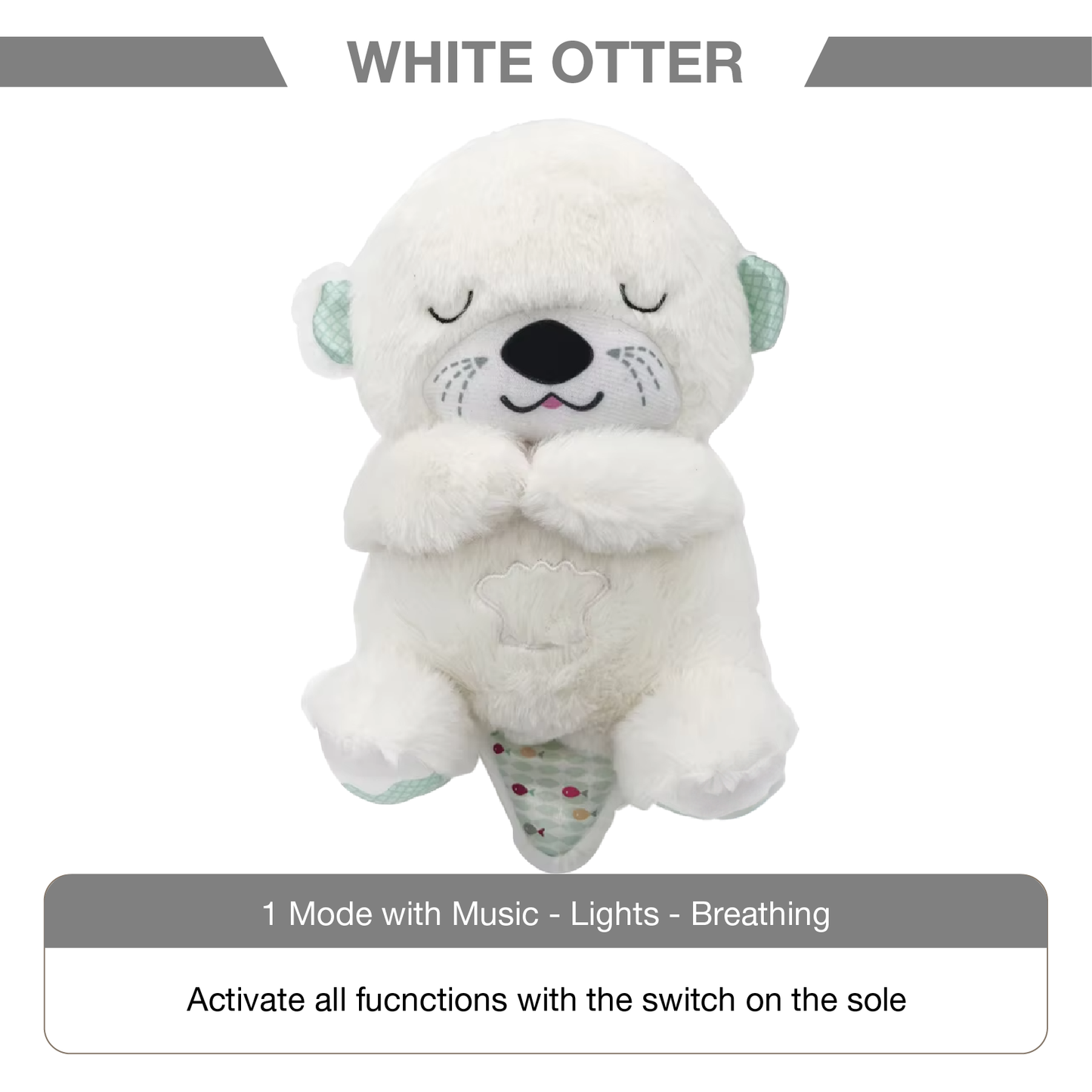 MHT™ DreamBreath Buddy – Soothing Plush with Breathing & Calming Lights